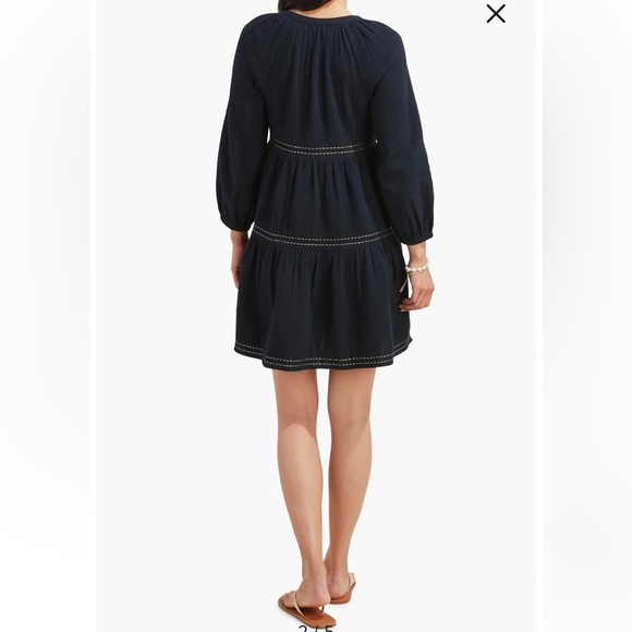 Vineyard Gauzy Linen Cover-Up Dress Size XS - Picture 8 of 15